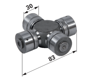 Kreuzgelenk 83x30 Kardanwelle Allradwelle IHC Case 533 540 633 640 733 740 833 840 940