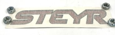 Aufkleber STEYR Dach 33x6cm 1-34-677-700 9000 9100 CVT ORIGINAL