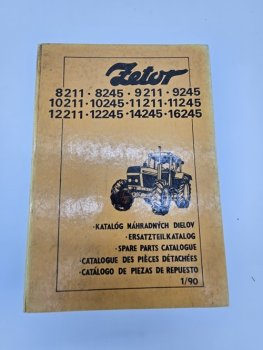Werkstatthandbuch Ersatzteilkatalog Zetor 8211 8245 9211 9245 10211 10245 11211 11245 12211 12245 14245 16245