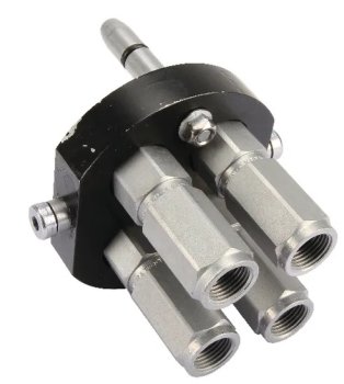 Preview: Faster Multi-Stecker DN10-4x1/2"BSP 40L/Min  Spritzwassergeschützt UDK Stecker