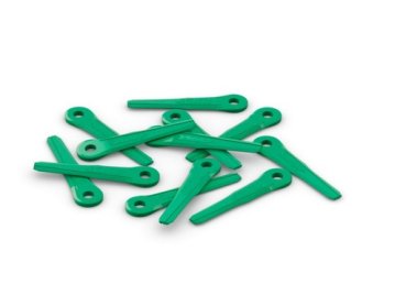 Satz Messer (12 Stück) für PolyCut 6-2 and 18-2, grün 40020071020