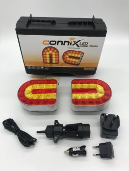 Connix CAN BUS fähig Leuchtensatz 24V kabellos Funk Magnet Anhänger Leuchten Rücklicht