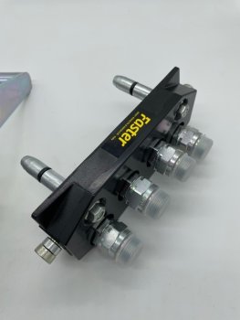 Preview: Hydraulik Faster Schnellkuppler 4-fach Multi Steckkupplung 15L Stoll Frontlader