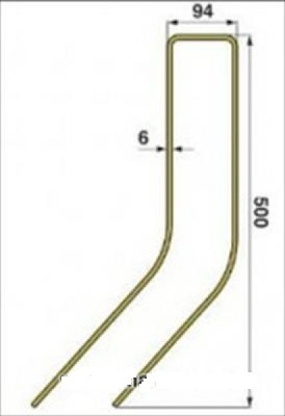 Kreiselschwader Zinken Fangrechen KS238 TYPE 250 300 SK 237 238