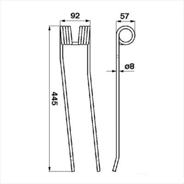 Kreiselschwader Zinken SK 238 250 300