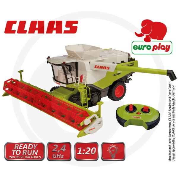 Spielzeug Mähdrescher europlay RC CLAAS LEXION 780 TERRA TRAC