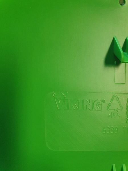 Auswurfklappe Auswurf Klappe Stihl Viking grün 448.1 443.1
