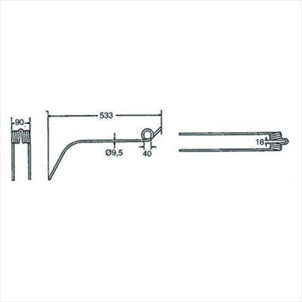 Kreiselschwader Zinken WS WSDS 280 370 Andex 280 380 ab 1983