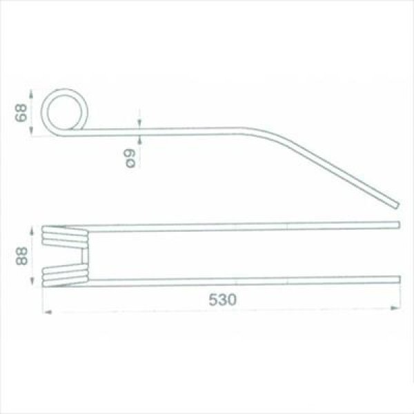 Kreiselschwader Zinken WS 327 330 350 380 660 760 LINER