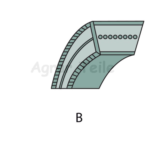 ALKO Keilriemen 528769 Classic 46 BREK