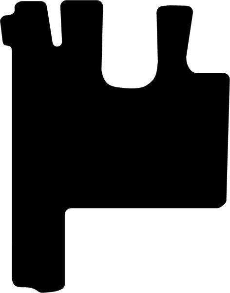 Fußmatte Liebherr T33-10 S Teleskoplader  ab Baujahr 2017-2019 Velour