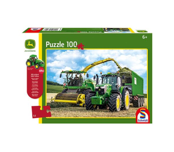 John Deere Traktor Puzzle