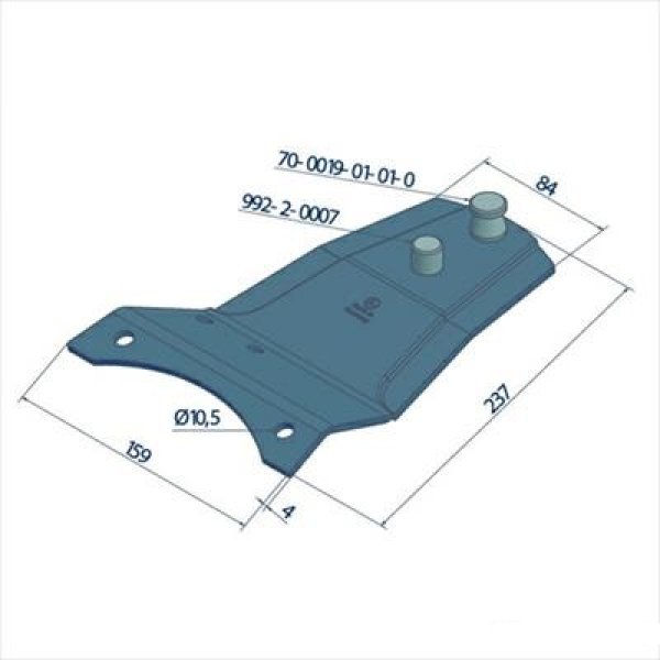 FELLA Blattfeder KM295F